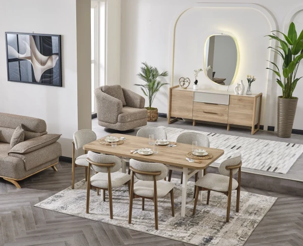 Amsterdam Yemek Odası Takımı